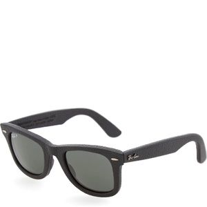 Ray-ban limited edition WAYFARER Polarized LEATHER Sunglasses